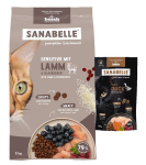 Sanabelle Life Sensitive lambaliha 2kg + mahlane pardiliha 250g