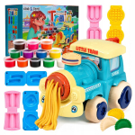 M&auml;nguvaha plastiliin pastamasin rong loominguline komplekt lastele 43 osa click4toys