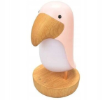Roosa Toucan lamp lastetuppa