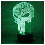 3d Led &ouml;&ouml;lamp kaugjuhtimispuldiga