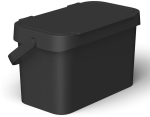 Orthex bioj&auml;&auml;tmete konteiner SmartStore Collect Biowaste Container, 5L, must