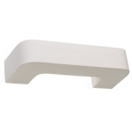 Seinavalgusti Sollux Lighting Magnet, valge, keraamiline