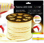 Led Cob riba 1m 230v soe valge 3000k, Ip67, l&otilde;igatud iga 10cm j&auml;rel