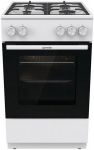 Gaasipliit Gorenje Kokk GG5A10WFFM, 70L, 4 p&otilde;letit, valge, 50cm, gaasiahi, grillimine