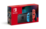 Arvutim&auml;ng Nintendo Switch konsool neoonpunaste ja neoonsiniste Joy-Conidega (V2)