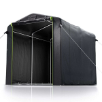 Varjualune telk M 180x120x165 cm tumehall