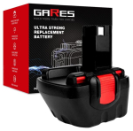 Gares aku, sobib Bosch 2 607 335 709 2607335463 BAT046, 12 V 3Ah