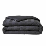 TODAY PRESTIGE TODAY BLATE - 220 x 240 cm - 2 people - 100% cotton satin - charcoal