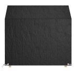 vidaXL aiapingi katted 2 tk, 8 aasaga, 130x70x70/88 cm, pol&uuml;et&uuml;leen