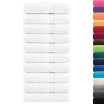 vidaXL k&auml;ter&auml;tikud SOLUND 50 tk, valge, 50x100 cm, 600 gsm