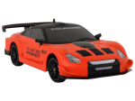 Sportinis automobilis su nuotolinio valdymo pultu, oranžinis