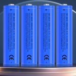 Uuendatud Laetav Liitiumaku, Sobiv Taskulambile, 13PCS (3000mAh)