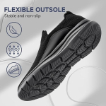 Hingavad spordijalatsid meestele Sosenfer, mustad, 45
