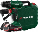 Parkside juhtmeta kruvikeeraja Pbssa 20-li A1, 20v koos aku ja laadijaga