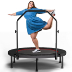 Kokkupandav trampiin, reguleeritav k&auml;epide, 101 cm, 1 tk