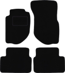 Mustad veluurmatid Volvo 740 / 760 sedaanile, universaalile (1984-1991)