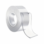 Kahepoolne nano teip 20 mm, l&auml;bipaistev, 2 m, 4 tk.