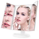 Meigipeegel LED-valgustusega Rivex V374, valge