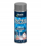 Bostik Super Color Acrylic Fast pihustuslakk Alumiinium 400 ml