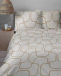 Eurofirany satiinist puuvillane voodipesukomplekt SJB-762, 140x200, 2-osaline