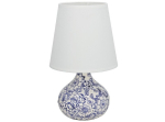 Decorlife laualamp, valge/sinine