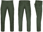 S&otilde;jav&auml;ep&uuml;ksid Mil-Tec Teesar BDU Slim Fit RipStop &ndash; taktikalised cargo-p&uuml;ksid, 100% puuvill, Olive
