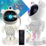 Projektor LED Bluetooth k&otilde;lariprojektor - Astronaut, 360&deg; HIFI