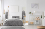 Kayoom voodipesukomplekt Florence 125-NL, 240x240, 3-osaline, hall/valge