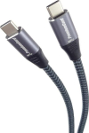 USB kaabel - PREMIUMCORD - ku31ct05 - USB 3.2 Type-C kuni Type-C (Gen1) - SuperSpeed 5 Gbit/s - Laadimine 2 A (10 W)