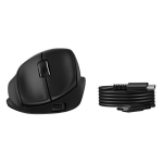Hiir - HP - Kaldus ergonoomiline hiir 725M - Ergonoomika 21&deg; - Juhtmevaba RF/Bluetooth - Laetav USB-C aku