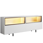 TV kapp Ekol Up, 180x32x67 cm, valge