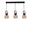 Opviq rippvalgusti 9066-5, pruun/must