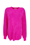 Naiste soe triibuline kampsun, L//XL