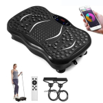 Vibratsiooniplaat Vibro treenimisseade Platform vibratsioonifunktsiooni ja Bluetooth-k&otilde;lariga Robogift