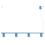 Sollux ripplamp Karbon 4, sinine