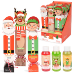 Komplekt IDC Institute Christmas Jolly: du&scaron;igeel, 45 ml + du&scaron;igeel, 45 ml + du&scaron;igeel, 45 ml