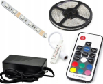 Led Rgb riba 4m Rf kontrolleri ja toiteplokiga