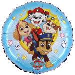 K&auml;pafooliumist &otilde;hupall PAW PATROL s&uuml;nnip&auml;evapidu 45cm, 45 cm