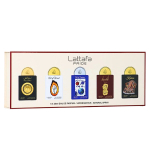 Komplekt Lattafa: Nebras, Eau De Parfum, naistele, 20 ml + Art Of Wood, Eau De Parfum, naistele, 20 ml + Art Of Universe, Eau De
