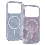 Liavec Blush kaitse&uuml;mbris iPhone 18 Pro / 17 Pro &ndash; sinine leopardimuster