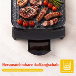 Elektrigrill 54x25x8 cm must