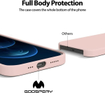 Telefoni&uuml;mbris Mercury Silicone Case Apple iPhone 16 Pro Max roosa liivav&auml;rv