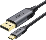 TECH-PROTECT USB-C - DISPLAYPORT 1.4 8K 180CM ADAPTER TV-MONITORIDELE