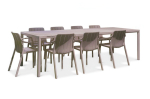 9-osaline &otilde;uem&ouml;&ouml;blikomplekt Tiberina/Tevere, laud 211&ndash;275 cm, Tortora