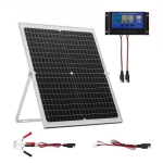 P&auml;ikesepatarei laadija 12 V akudele, 30 W, 478 x 418 x 20 mm, MPPT-kontroller