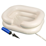Puhastatav peade pesemise bassein - PVC 10L Valge