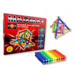 Magnetilise konstruktori komplekt - 130 tk.