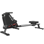 S&otilde;udeergomeeter kuni 130 kg, 16 takistustasemega, must
