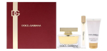 Komplekt Dolce & Gabbana The One naistele: parf&uuml;&uuml;mvesi EDP, 75 ml + kehalosioon, 50 ml + parf&uuml;&uuml;mvesi EDP, 10 ml