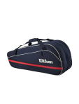 Wilson Team Racket Bag 2025 x6 - sinine tennisereketi kott